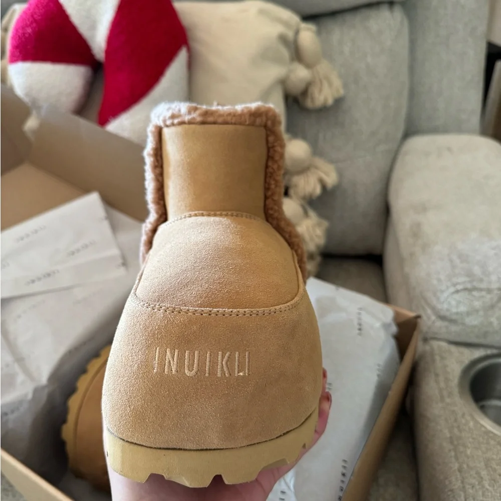 Inuikii Brown Kids Boots - Picture 1 of 3